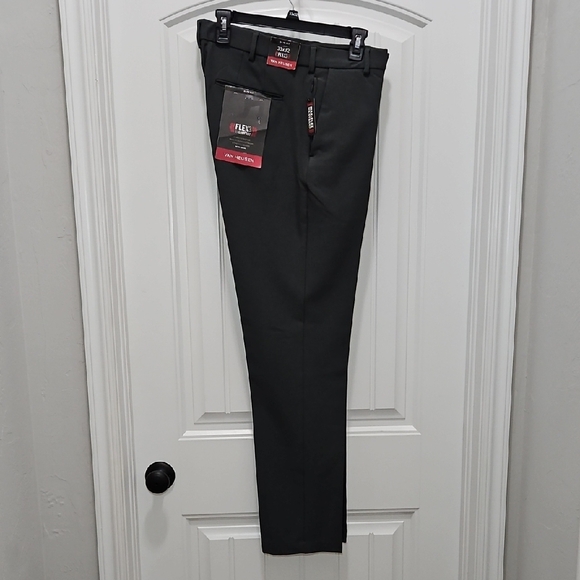 Van Heusen Other - Van Heusen Charcoal Gray Slim Fit Flex 3 Comfort Dress Pants